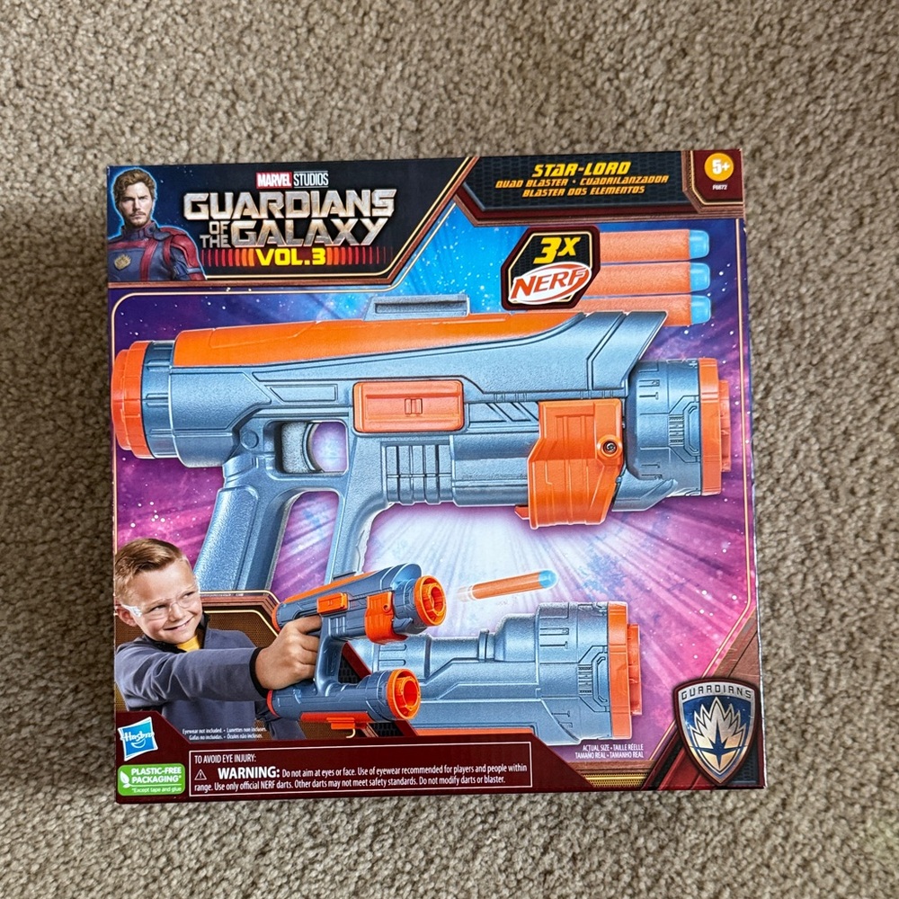 Nerf Guardians Blaster - Blue and Orange